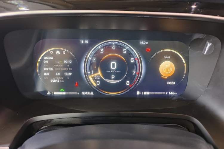 Used GAC Trumpchi M8 2021 Lingxiu Series 390T Ultimate Edition Odometer Close Up