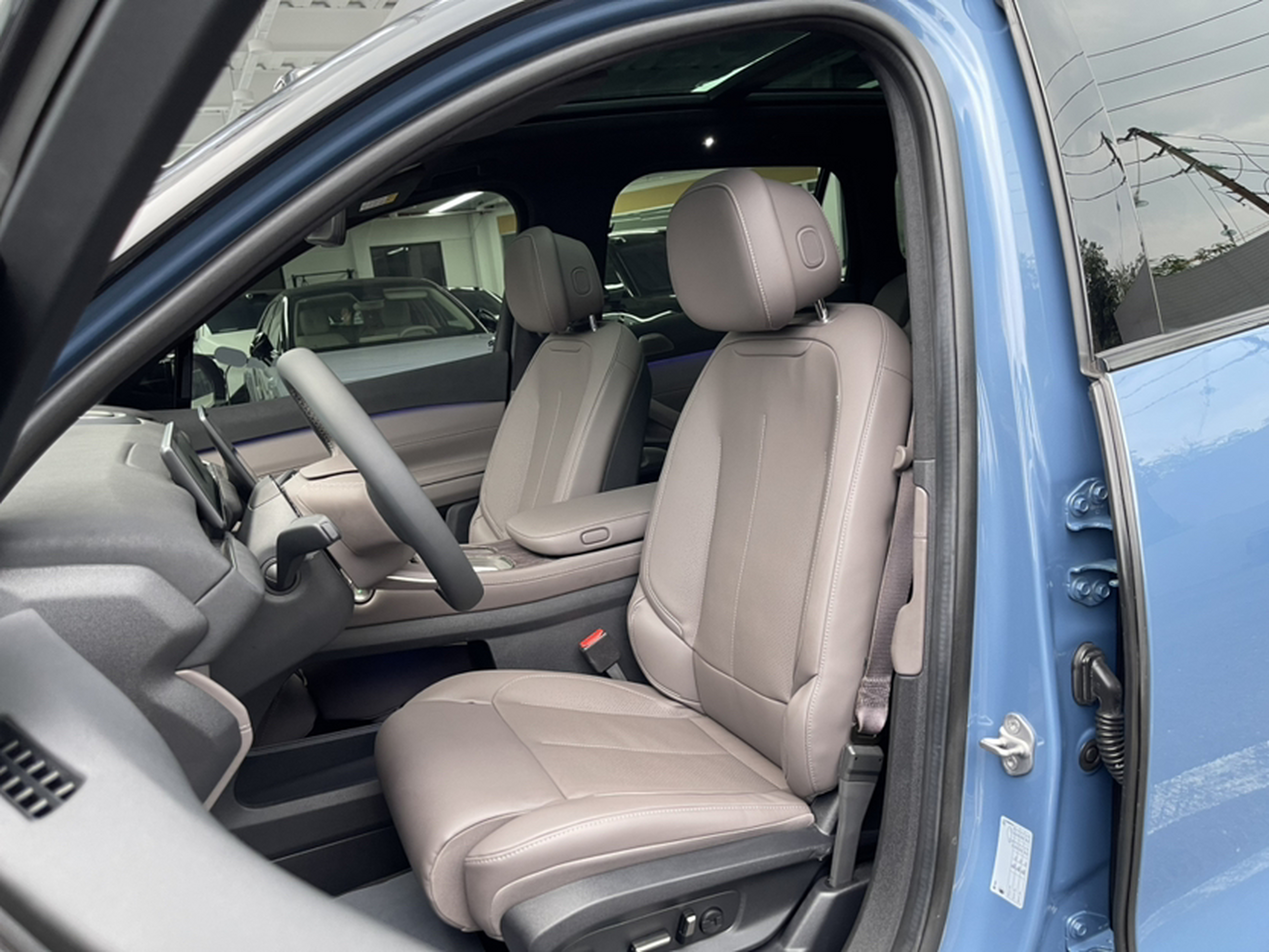 Avant de la voiture