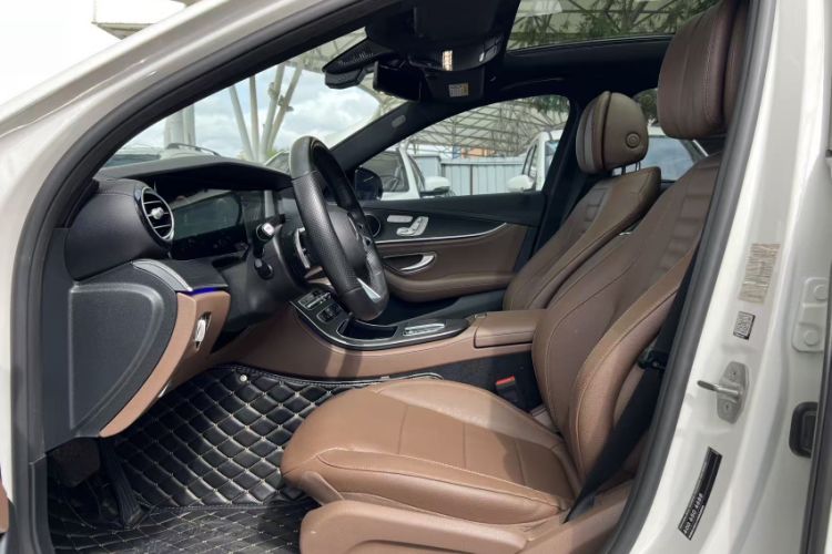 Used Mercedes-Benz E-Class New Energy 2021 E 350 e L Plug-in Hybrid Sports Sedan