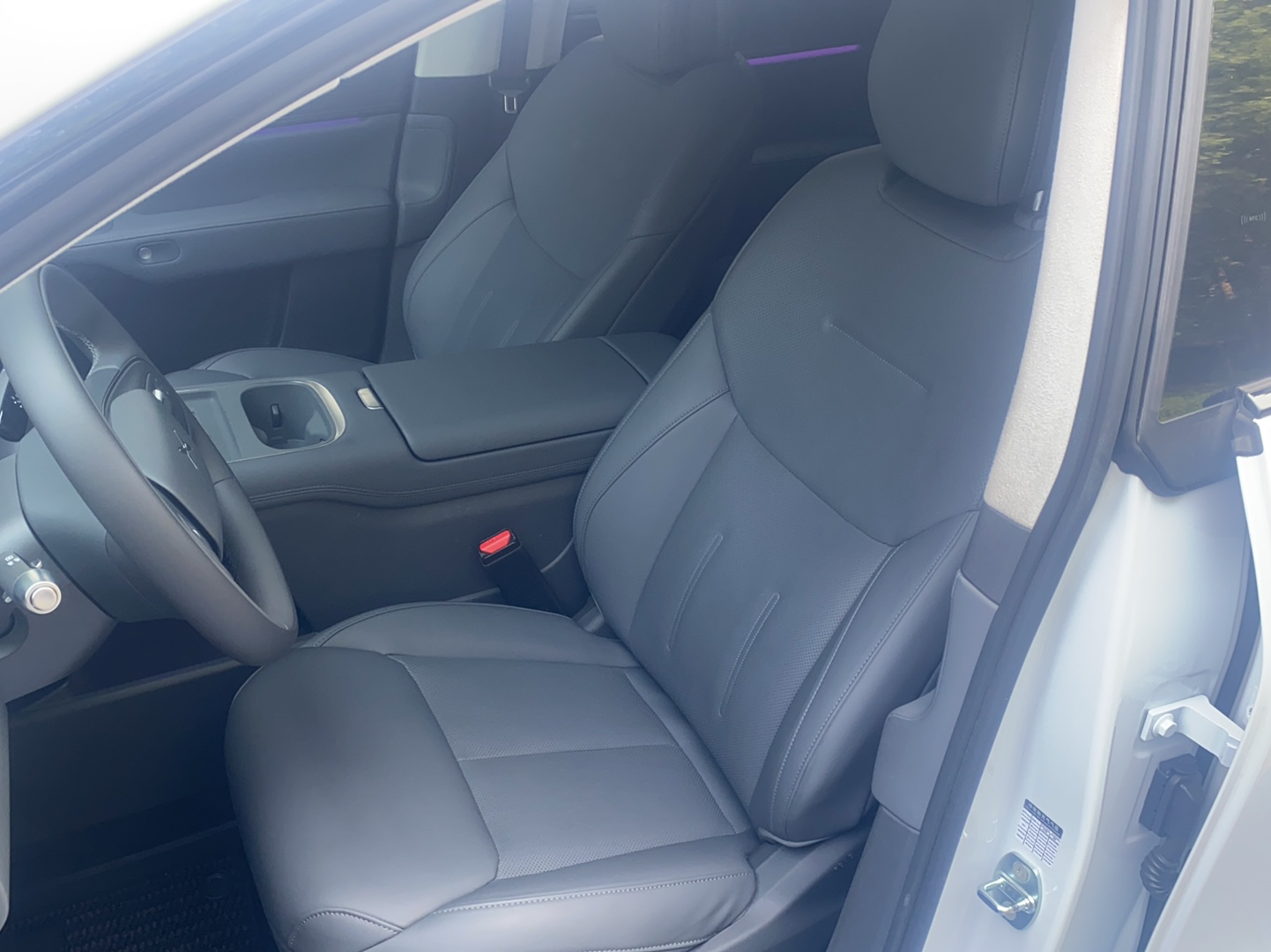 Avant de la voiture