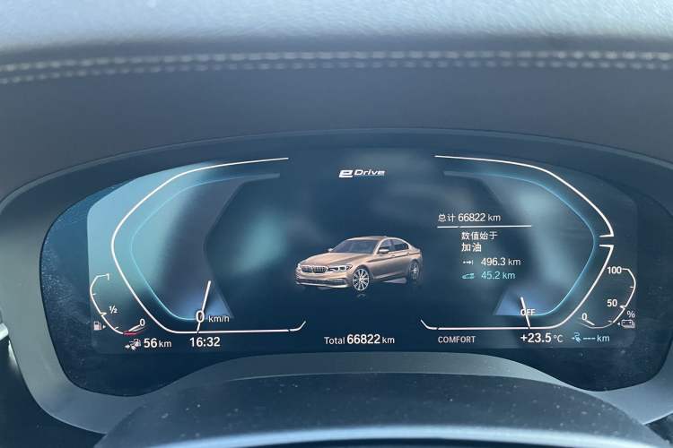 Used BMW 5 Series New Energy 2020 Mileage Upgrade Version 530Le Luxury Package