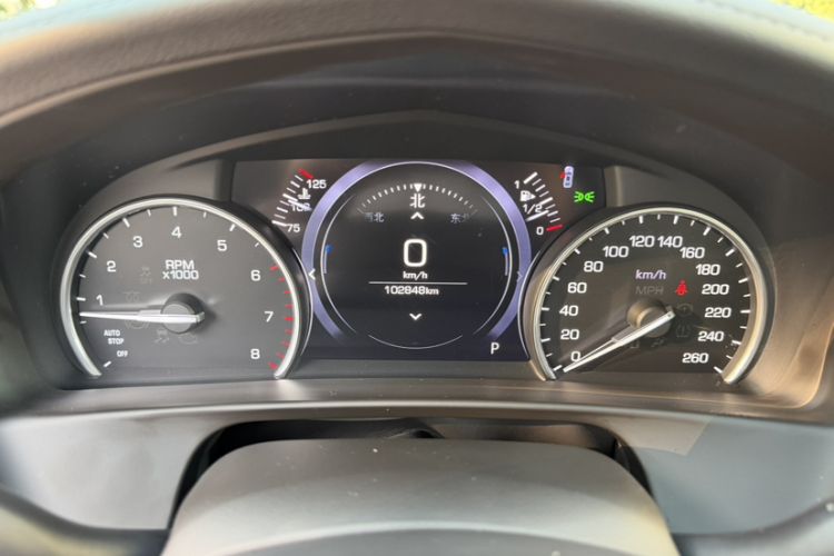 Used Cadillac CT6 2020 28T Fashion Edition Odometer Close Up