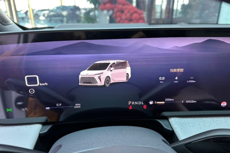 Used Buick GL8 2025 Lu Zun Deluxe Edition Odometer Close Up