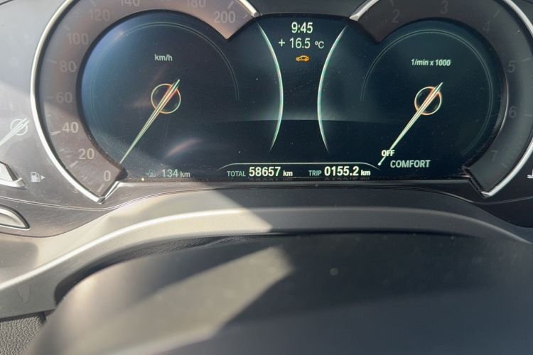 Used BMW X3 2018 xDrive25i M Sport Package China V Odometer Close Up