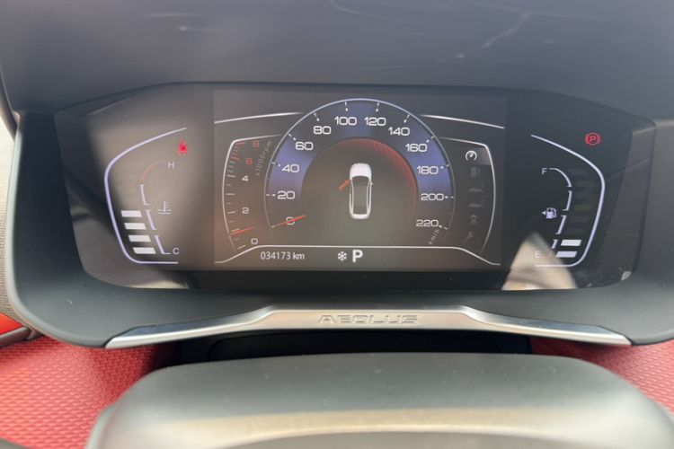 Used Dongfeng Aeolus Yixuan 2021 230T Automatic Zuiying Knight Edition Odometer Close Up