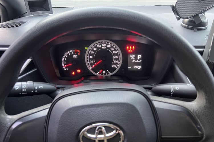Used Toyota Levin 2021 TNGA 1.5L CVT Entry-Level Model Odometer Close Up