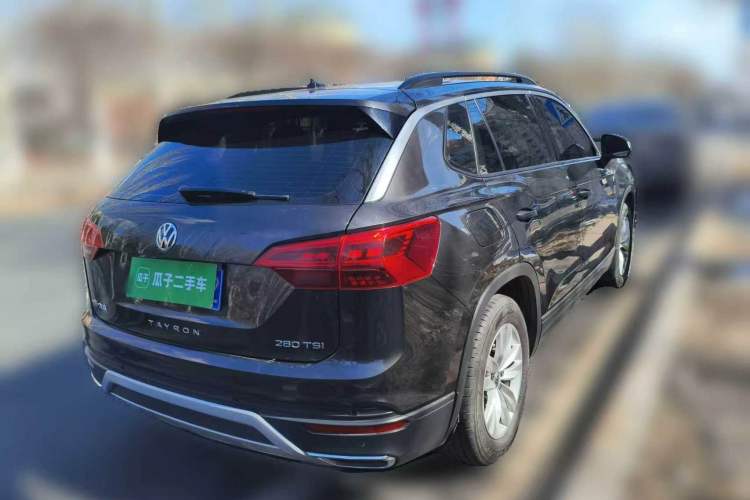 Used Volkswagen Tayron 2021 280TSI Two-Wheel Drive Comfort Connect Edition Rear Right 45 Deg