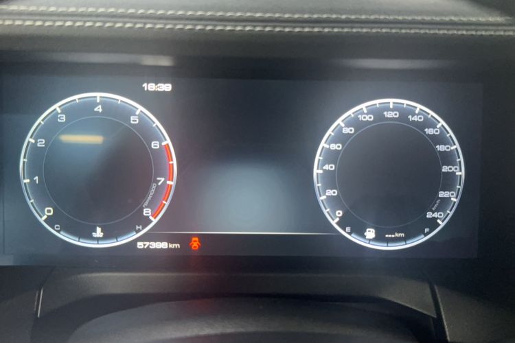 Used Tank 300 2023 City Edition 2.0T—Stylish as Ever Odometer Close Up