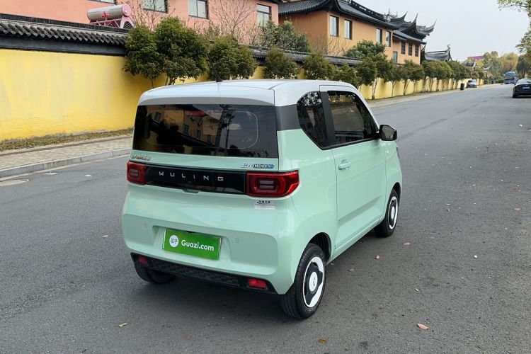Used Wuling Hongguang MINIEV 2021 Macaron Fashion Model Lithium Iron Phosphate Rear Right 45 Deg