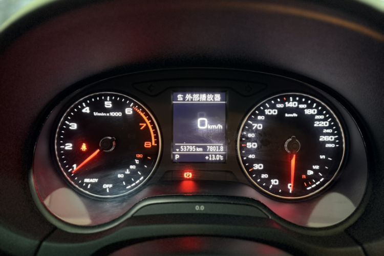 Used Audi A3 2020 Restyled Limousine 35 TFSI Ambition Version China VI Odometer Close Up