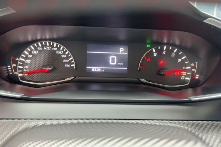 Used Peugeot 2008 2022 230THP THE ONE Odometer Close Up