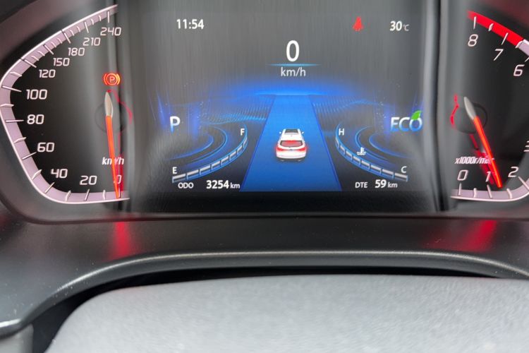 Used CHANGAN CS75 2024 Enjoy Edition 1.5T DCT Luxury Model Odometer Close Up