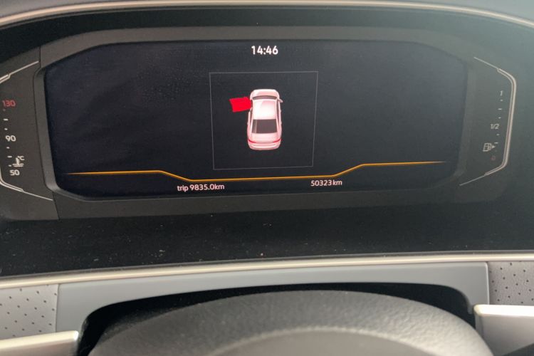 Used Volkswagen Lavida 2023 1.5L Automatic 5 Million Edition Odometer Close Up