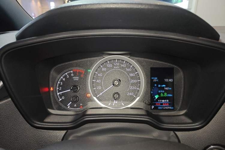 Used Toyota Levin 2021 185T CVT Sport Edition Odometer Close Up