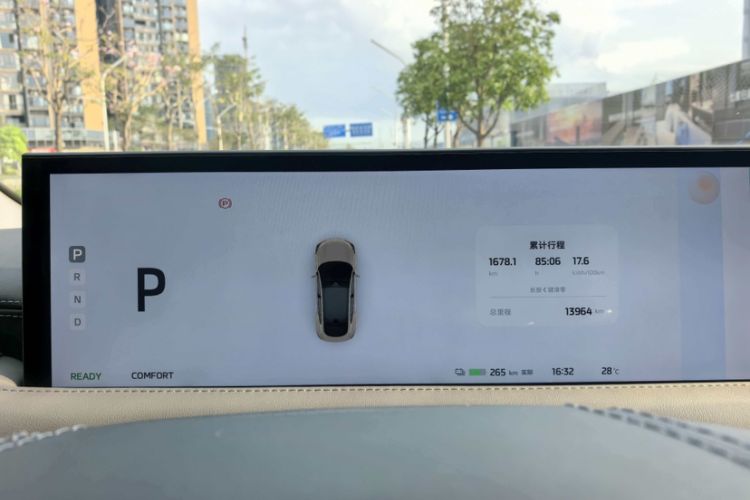 Used IM LS6 2023 Max Standard Edition Odometer Close Up