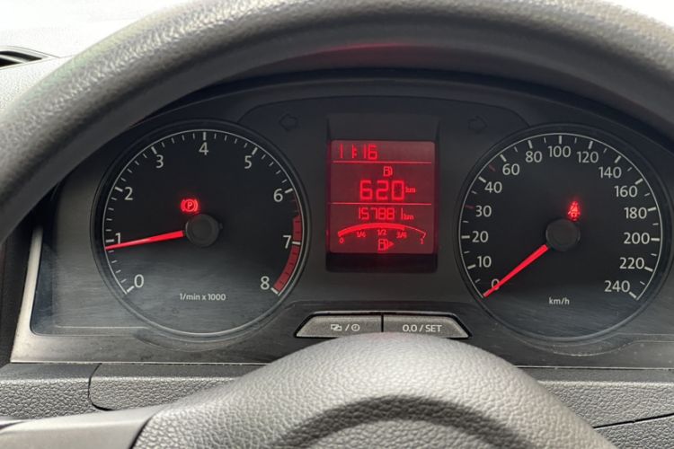 Used Volkswagen Santana 2013 1.6L Manual Comfort Edition Odometer Close Up