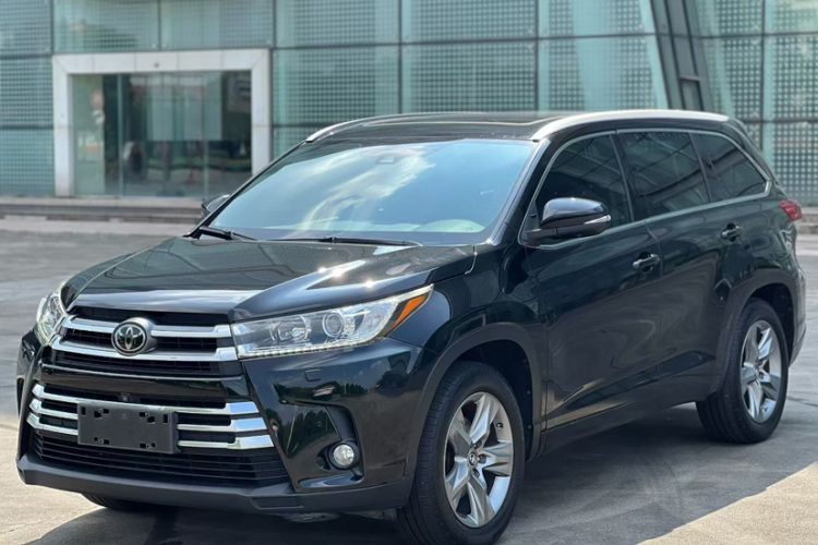 Used Toyota Highlander 2018 2.0T Four-Wheel Drive Luxury Version 7 Seats China VI Standard
