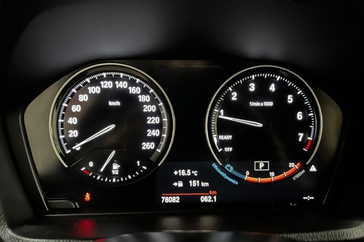 Used BMW X1 2022 xDrive25Li Luxury Model Odometer Close Up