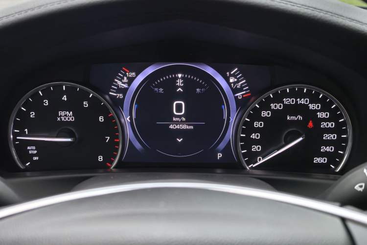Used Cadillac CT6 2021 28T Elite Edition Odometer Close Up