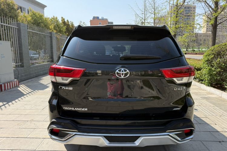 Used Toyota Highlander 2018 2.0T Four-Wheel Drive Elite Edition 7 Seats China VI Standard