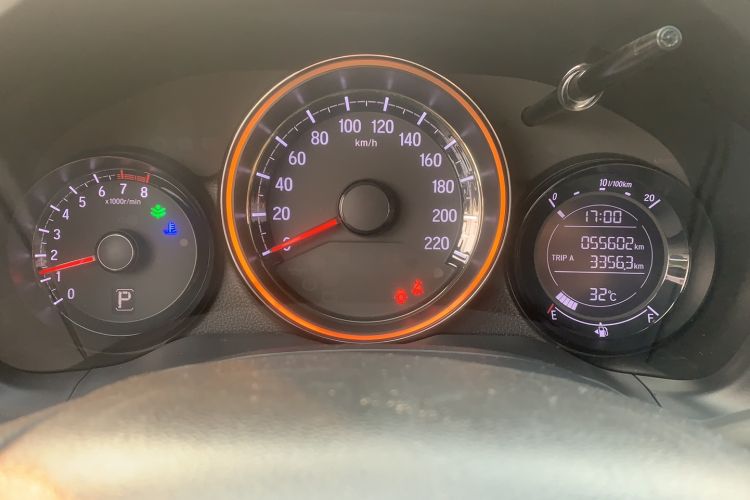 Used Honda XR-V 2020 1.5L CVT Comfort Version Odometer Close Up
