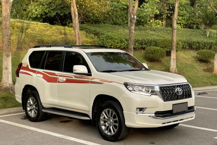 Used Toyota Prado 2019 3.5L Automatic TX-L Deluxe Edition with Rear-Mounted Spare Tire
