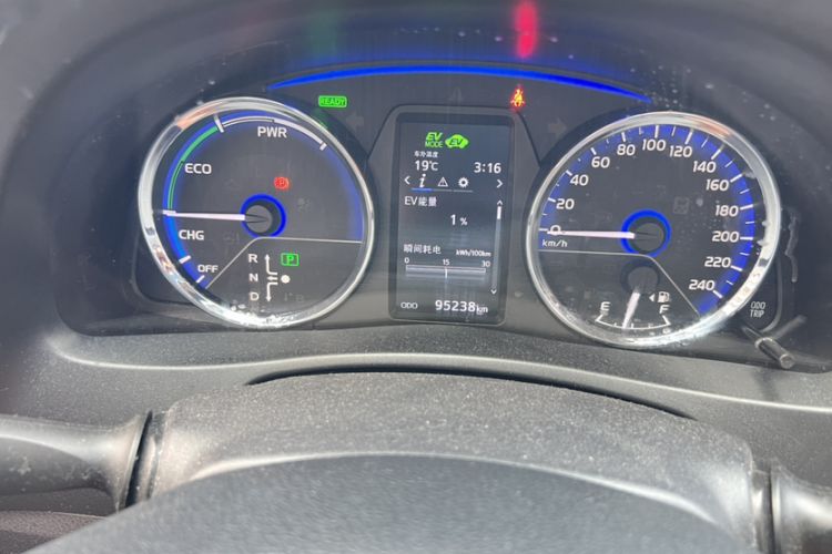 Used Toyota Corolla Hybrid E+ 2019 1.8L E-CVT Luxury Edition Odometer Close Up