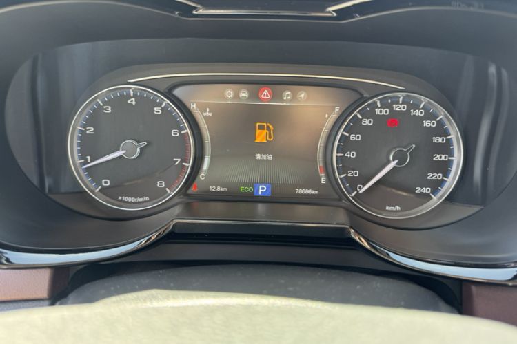 Used GAC Trumpchi GS8 2017 320T Four-Wheel Drive Luxury Smart Connectivity Version (7 Seats) Odometer Close Up