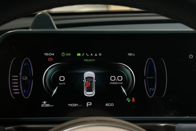 Used ORA Good Cat 2024 401 km Comfort Edition Odometer Close Up