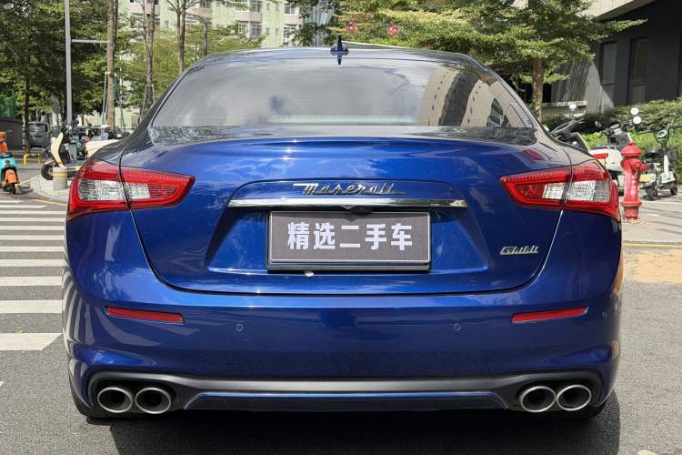 Used Maserati Ghibli 2019 3.0T Luxury Edition China VI Standard Trunk