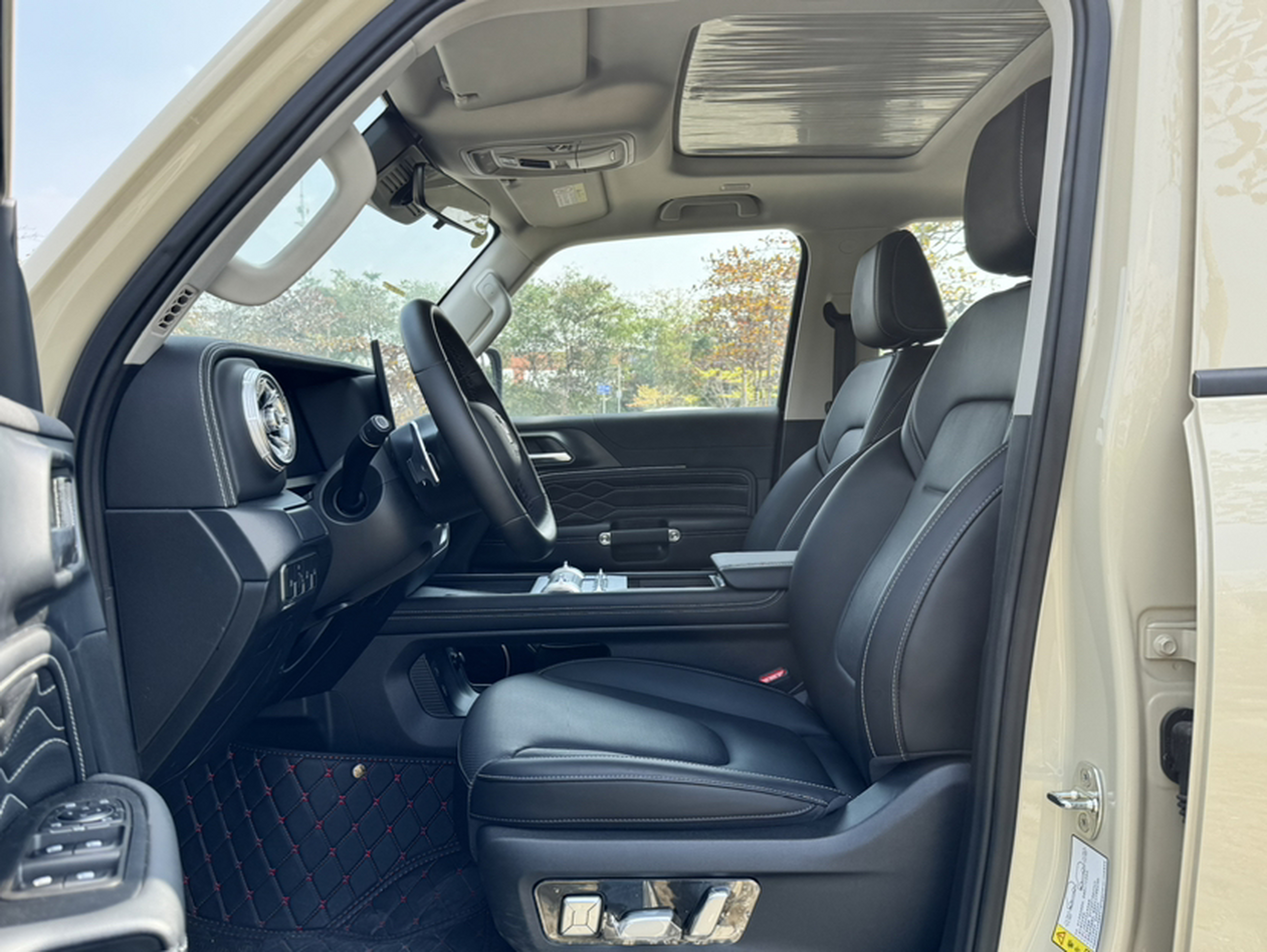 Avant de la voiture
