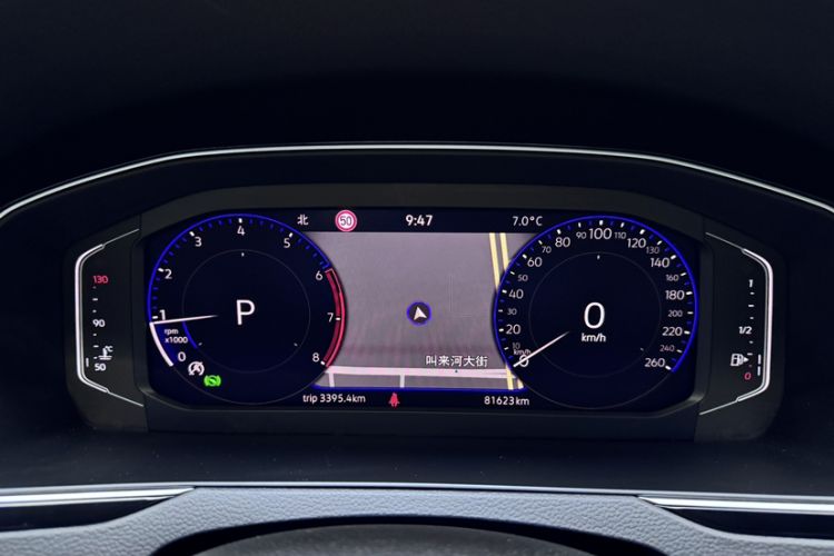 Used Volkswagen Magotan 2023 2 Million Units Commemorative Edition 330TSI DSG Luxury Version Odometer Close Up