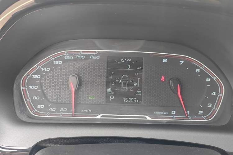 Used Chery Tiggo 3X 2020 Quality Edition 1.5L CVT Luxury Version Odometer Close Up