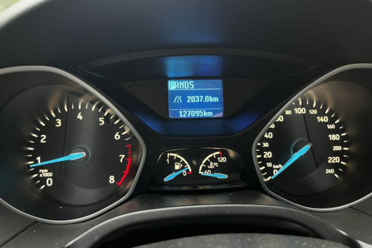 Used Ford Focus 2017 Hatchback 1.6L Automatic Comfort Plus SmartDrive Edition Odometer Close Up