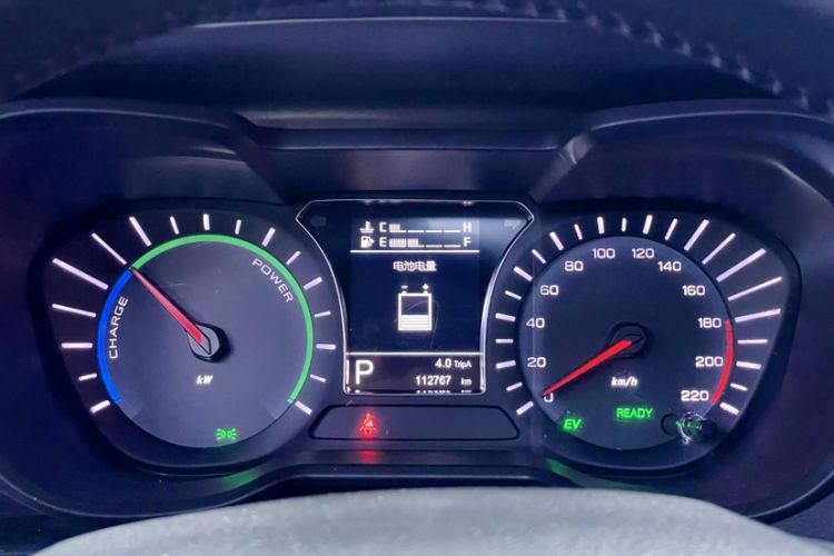 Used GAC Trumpchi GS4 New Energy 2017 1.5L PHEV Deluxe Edition Odometer Close Up