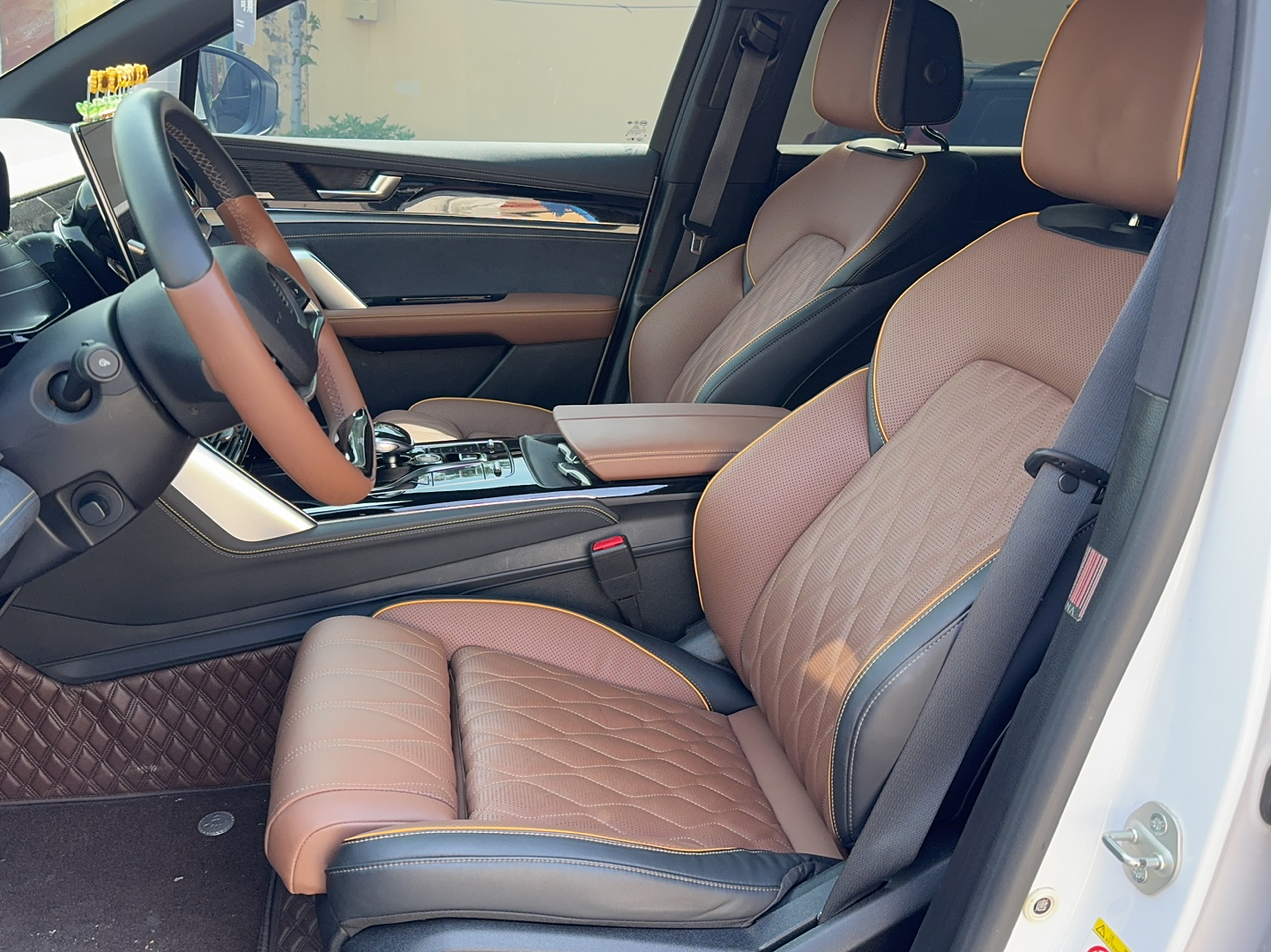 Avant de la voiture