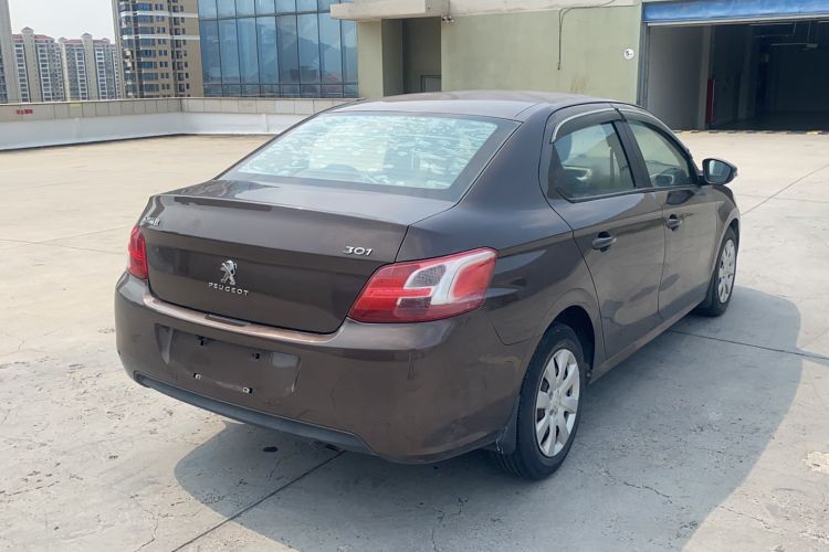 Used Peugeot 301 2014 1.6L Automatic Comfort Edition Rear Right 45 Deg