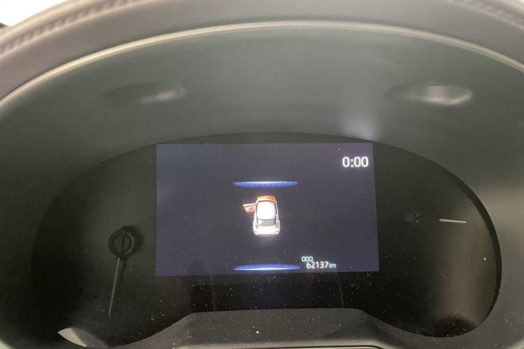 Used Toyota C-HR EV 2020 Luxury Sunroof Edition Odometer Close Up