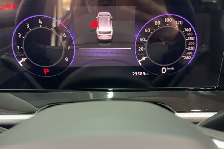 Used Volkswagen Tavendor 2023 380TSI Four-Wheel Drive R-Line Cruise Edition Odometer Close Up