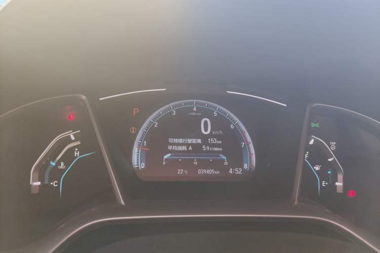 Used Honda Civic 2019 220TURBO CVT Dynamic Edition China VI
