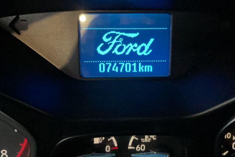 Used Ford Focus 2017 Hatchback 1.6L Automatic Fashion Edition Smart Drive Version Odometer Close Up