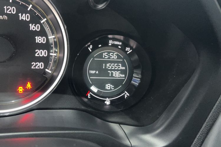 Used Honda XR-V 2015 1.8L EXi CVT Comfort Version Odometer Close Up