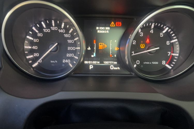 Used Land Rover Range Evoque 2014 2.0T 5-Door Ignite Edition Odometer Close Up