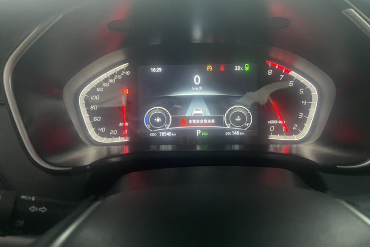 Used CHANGAN CS75 2022 Blue Whale Edition 1.5T DCT Luxury Model Odometer Close Up