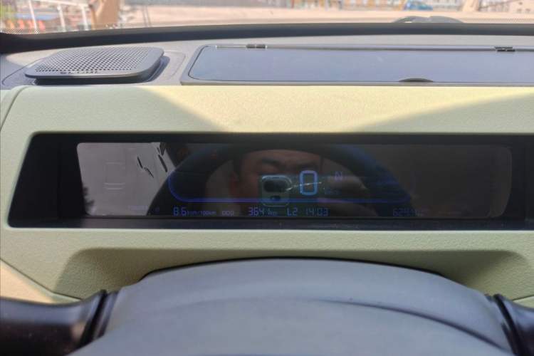 Used Geely Galaxy Panda 2024 Panda Mini 200km Endurance Bear Odometer Close Up