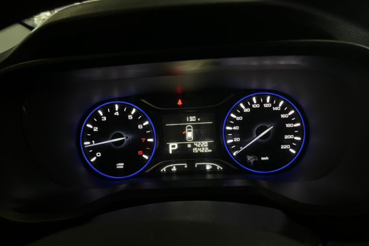 Used GAC Trumpchi GS3 2017 200T Automatic Elite Edition Odometer Close Up