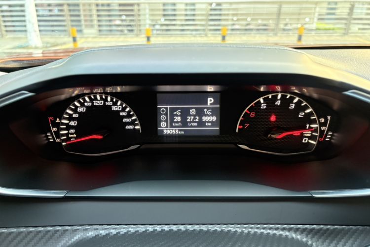 Used Peugeot 2008 2022 230THP THE ONE Odometer Close Up