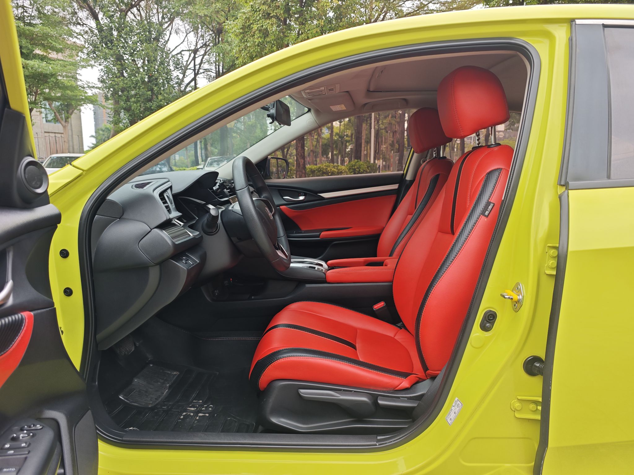 Avant de la voiture