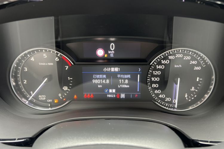 Used Cadillac XT5 2020 28T Four-Wheel Drive Luxury Version Odometer Close Up