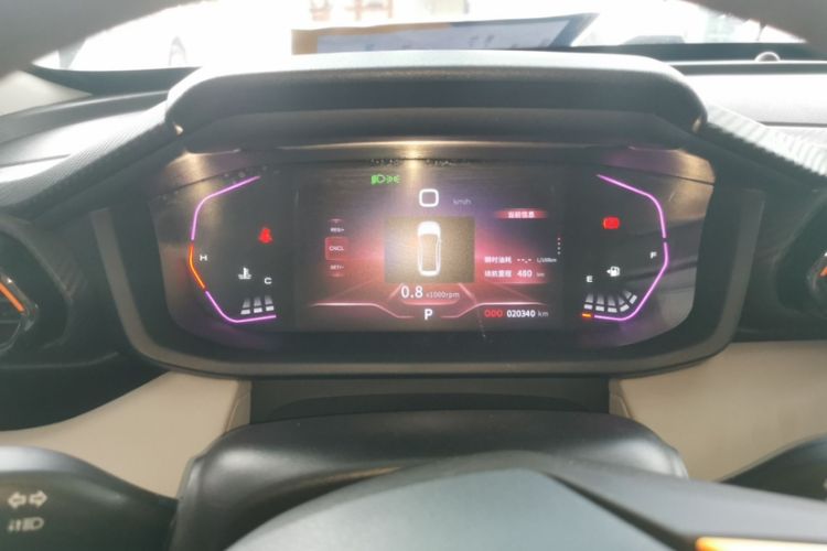 Used Dongfeng Aeolus Yixuan 2023 Mach Edition 1.5L Automatic Chasing Wind Version Odometer Close Up